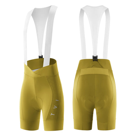 TVI Fahrrad Trägerhose Damen – Kurz, gepolstert, mit magnetischem Träger