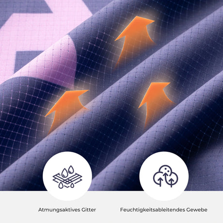 TVI Fahrradjacke Damen – Atmungsaktiv, leicht & winddicht