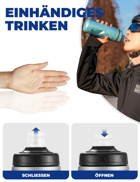 Fahrrad‑Trinkflasche 620 ml – 5 h Kühlhaltung