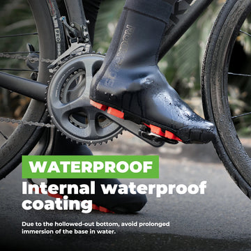 Überschuhe Fahrrad Wasserdicht Shoecover Kälteschutz für Radsport – ROCKBROS-DE