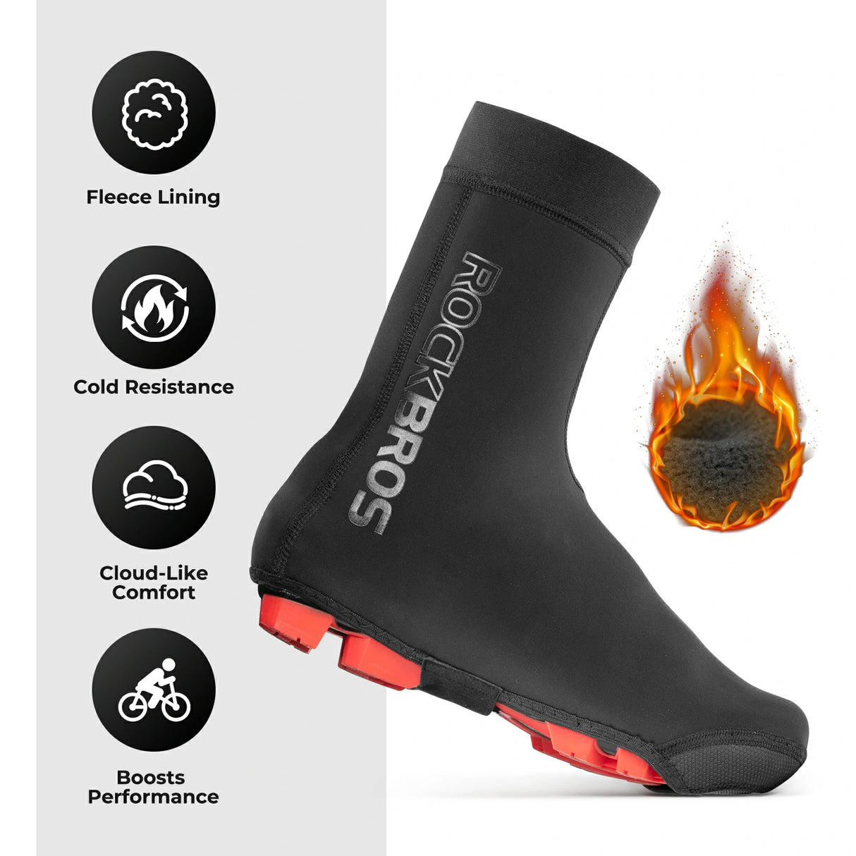 Fahrrad-Überschuhe – Wasserdichter Kälteschutz für Radsport
