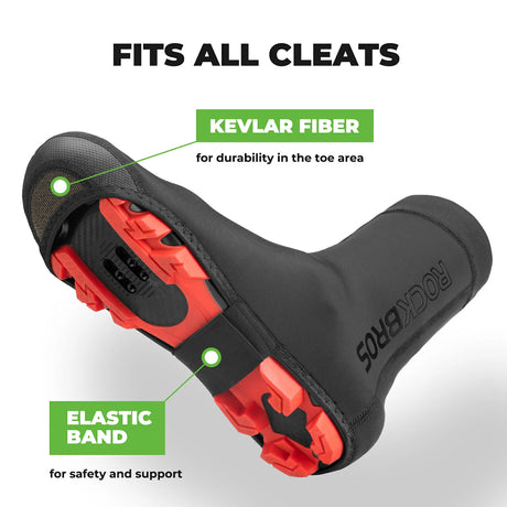 Fahrrad-Überschuhe – Wasserdichter Kälteschutz für Radsport