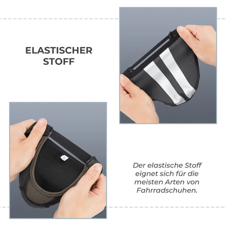 Fahrrad-Überschuhe – Wasserdicht, Winddicht & Reflektierend