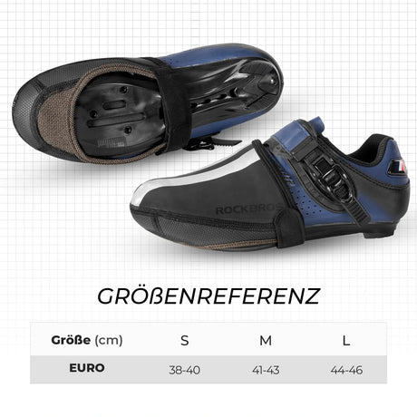 Fahrrad-Überschuhe – Wasserdicht, Winddicht & Reflektierend