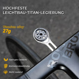 Universal Fahrradcomputer-Halterung – Leicht & Werkzeugfrei
