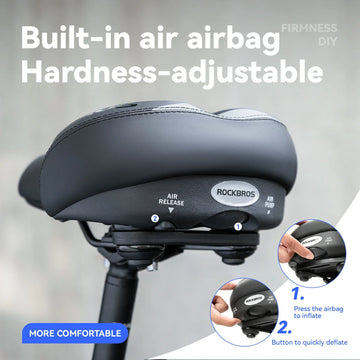 air seat fahrradsattel Verstellbarer mit Luftkissen – ROCKBROS-DE Colore:CREMA Bestseller: Die beliebtesten Artikel flowers