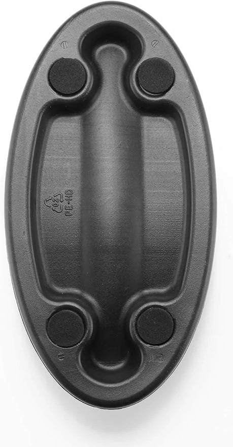 Vorderradstütze / Vorderrad-Riser-Block – Rollentrainer-Zubehör in Schwarz