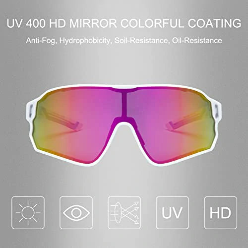 ROCKBROS Fahrradbrille Polarisierte Sportsbrille mit UV-Schutz - ROCKBROS-EU