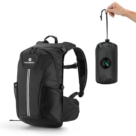 ROCKBROS Wanderrucksack 20 L – Ultraleicht, faltbar, mit Rückenbelüftung
