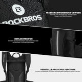 ROCKBROS Wanderrucksack 20 L – Ultraleicht, faltbar, mit Rückenbelüftung