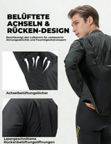 Winddichte Fahrradjacke – Leicht, Atmungsaktiv, Schnelltrocknend & Faltbar