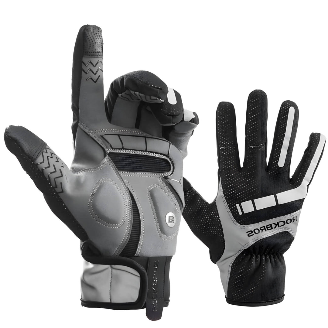 Winddichte Wärme-Touchscreen-Fahrradhandschuhe – ROCKBROS-DE