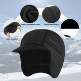 Winter Fahrrad-Helmmütze – Warm, Dehnbar & Helmunterziehkappe