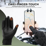 Winter Fahrradhandschuhe Touchscreen – Thermogefüttert & Reflex