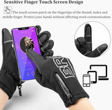 Winter-Fahrradhandschuhe – Touchscreen, Winddicht, Warm & Wasserabweisend