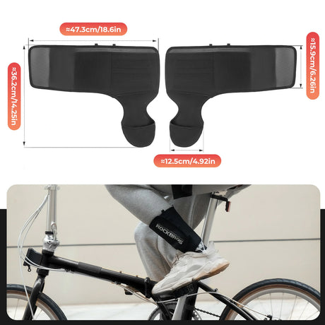 Zehenwärmer Wiederverwendbar, Winddichte Beinschutz Winter Zehenwärmer mit Knöchelschutz