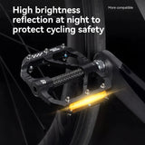 Aluminium-Fahrradpedale mit gedichteten Lagern