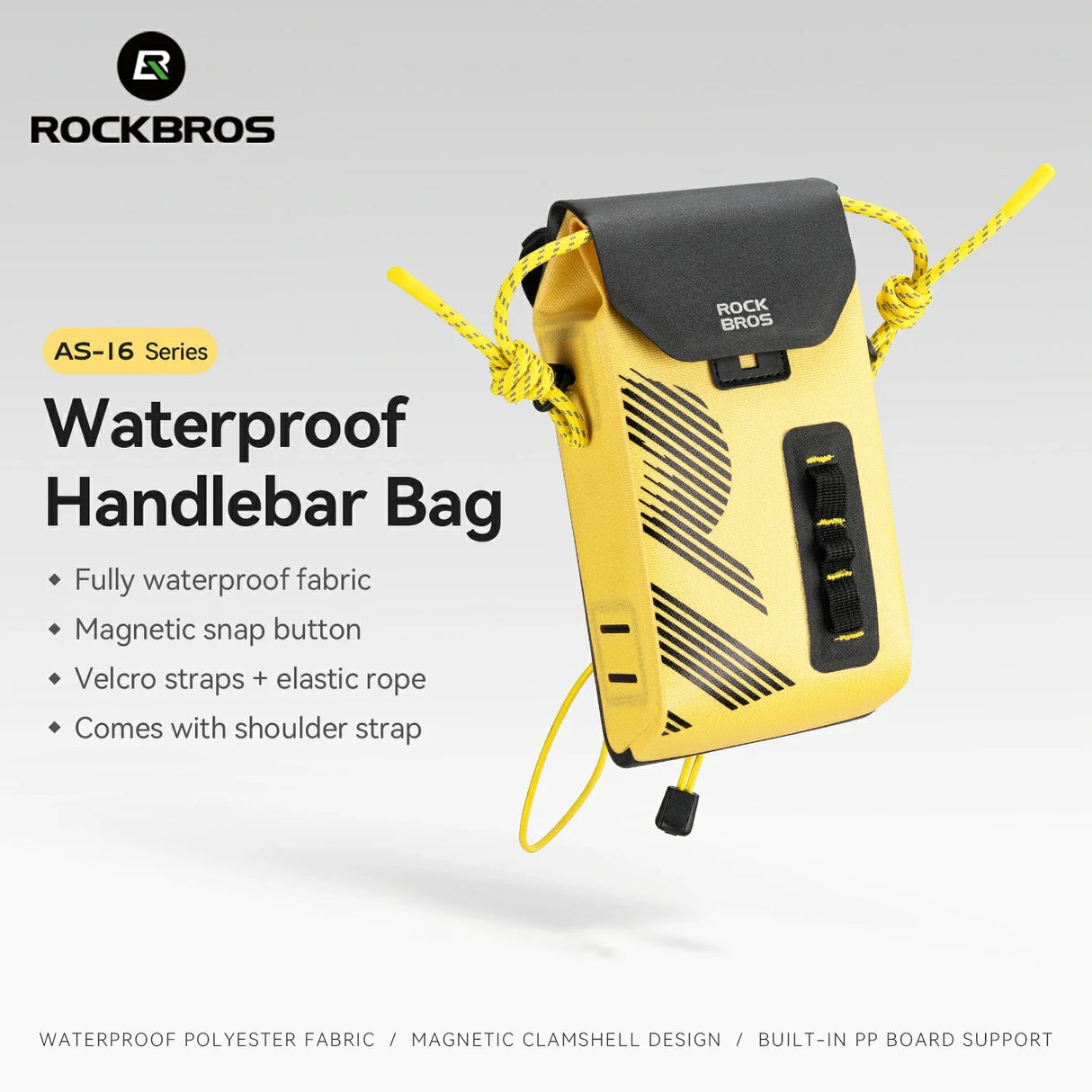 100% wasserdichte Lenkertasche 1,3L - AS-160