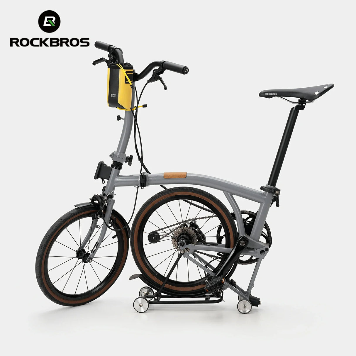 AS-162 100% Waterproof Water Bottle Handlebar Bag 1L - ROCKBROS-EU