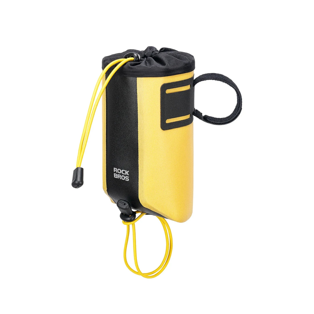 lenkertasche gelb 100% Wasserdichte Lenkertasche für Trinkflaschen 1L - AS-162