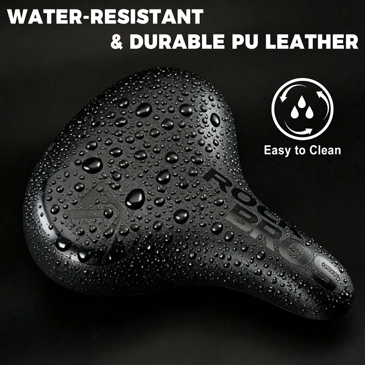 Bequemer Fahrradsattel Weicher Sattel mit Doppel-Federung