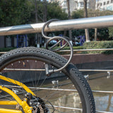 Fahrrad-Kabelschloss mit Zahlenkombination und Ersatzschlüssel