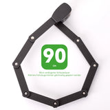 Fahrrad  Fingerabdruck Faltschloss USB-Aufladung