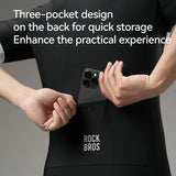 Herren Radtrikot Kurzarm im Colorblock-Design - ROCKBROS-EU