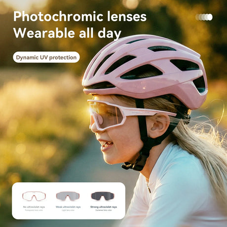 Kids Cycling Sunglasses Polarised & Photochromic UV400 Protection