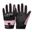 Black and pink gloves with 'Unicorn' branding on a white background #color_pink