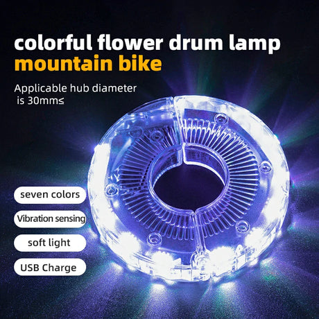 ROCKBROS led bike wheel light kids#Size_Kid bike
