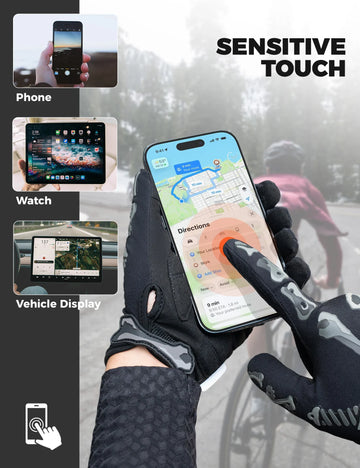 fahrradhandschuhe smartphone mit gepolsterten Handflächen & Touchscreen-Fingerspitzen – ROCKBROS – ROCKBROS-DE Thule Chariot Cx2, € organizer für bastelzubehör Nennwerte:100,00 €