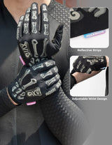 Fahrradhandschuhe mit gepolsterten Handflächen und Touchscreen-Fingerspitzen