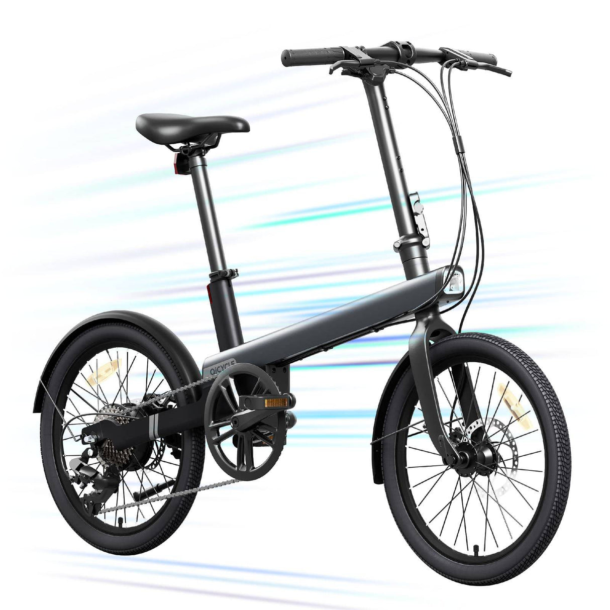 QiCYCLE E-Bike 20 Zoll klappbare Elektrofahrrad mit 8 Gangschaltung bis 25km/h für Jugendliche und Erwachsene - ROCKBROS-EU