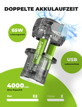 Qunature elektrische Luftpumpe mit 2-in-1 Funktion zum Aufblasen und Ablassen