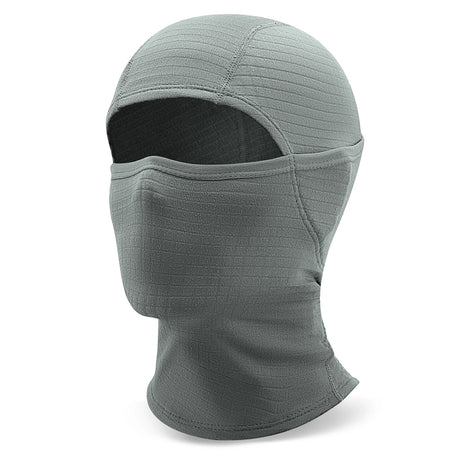 qunature schwarze balaclava aus winddichtem fleece