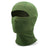 qunature schwarze balaclava aus winddichtem fleece
