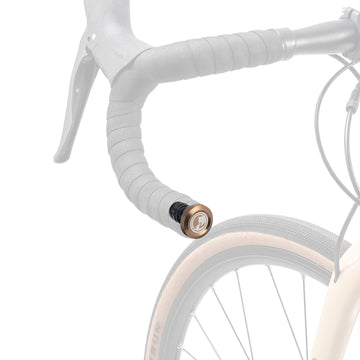rennrad lenkerstopfen cube ROAD TO SKY Fahrrad 2-teiliges Aluminium-Lenkerstopfen-Set