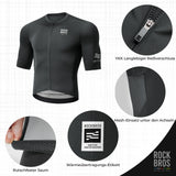 ROAD TO SKY Herren Radtrikot Kurzarm mit Taschen