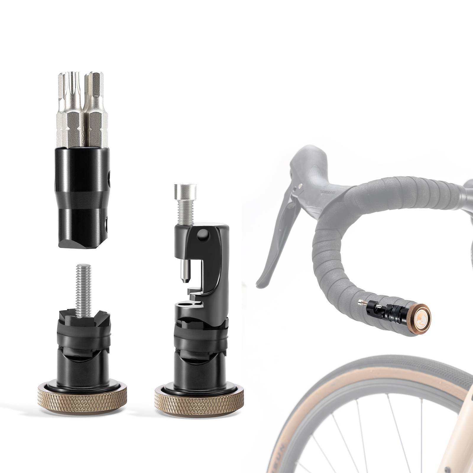 ROAD TO SKY Multifunktional 5 in 1 Reparatur Kit Werkzeug