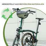 road-to-sky 2.5l lenkertasche aus tyvek® und recycelten reifen,