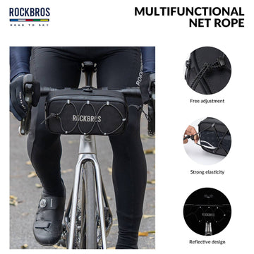kartentasche für fahrradlenker Road to Sky Wasserdichte Reflektierende Lenkertasche – ROCKBROS-DE