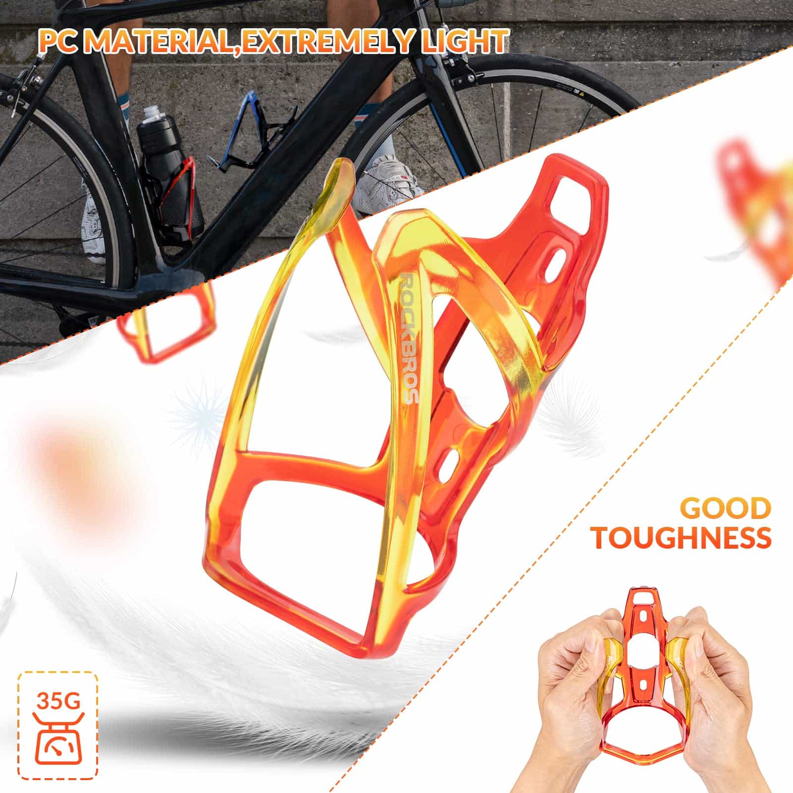 flaschenhalter fahrrad sattelstütze Flaschenhalter & Stabilisator Stütze für Fahrrad Satteltasche
