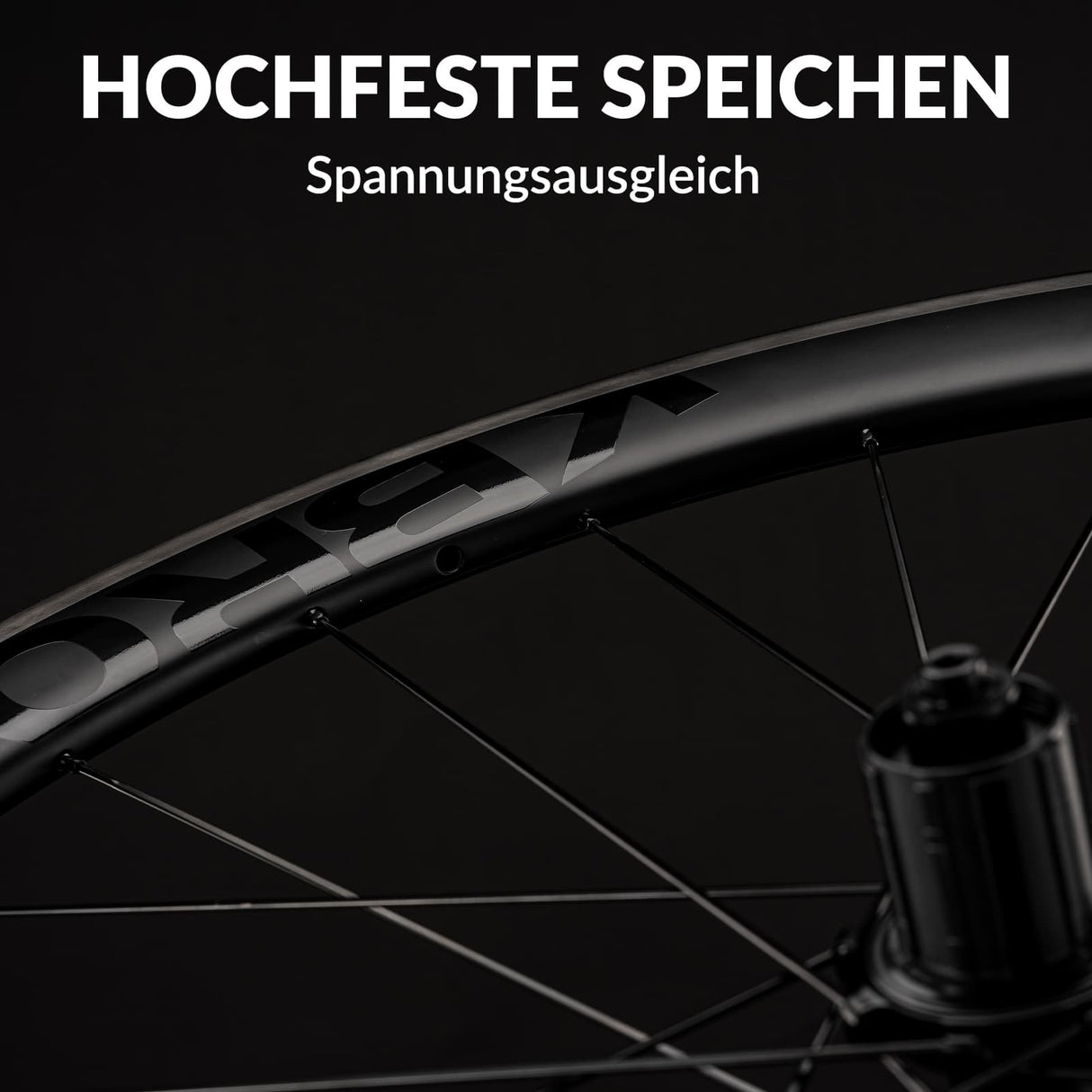 ROCKBROS 700C Carbon Laufradsatz 38mm Scheibenbremse Steckachse Laufrad Set für Rennrad - ROCKBROS-EU