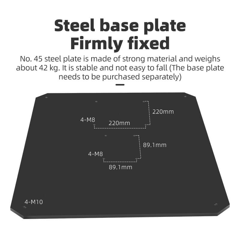 ROCKBROS single head electric bike repair stand for workshop and home maintenance
#option_Baseplate(Shippable)