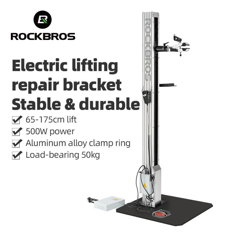 ROCKBROS single head electric bike repair stand for workshop and home maintenance
#option_Electric repair rack(Without Baseplate)