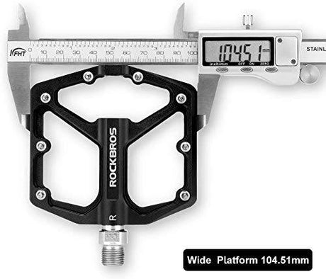 ROCKBROS Aluminium Platform Pedale 9/16 Zoll für MTB E-Bike Stadtrad - ROCKBROS-EU