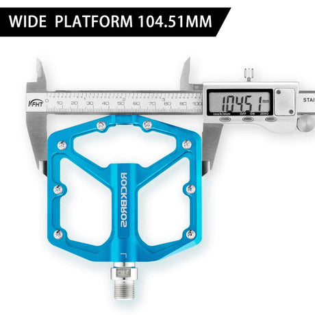 ROCKBROS Aluminium Platform Pedale 9/16 Zoll für MTB E-Bike Stadtrad - ROCKBROS-EU