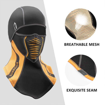 fahrrad maske kaufen ROCKBROS Balaclava Winter Thermal Fahrrad Vollgesichtsmaske Sturmmaske – ROCKBROS-DE