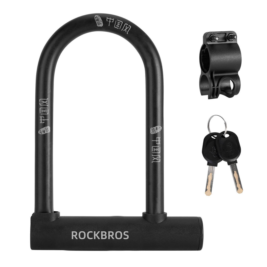 ecolle fahrradschloss ROCKBROS Bügelschloss Fahrradschloss Hohe Sicherheit Schlösser Wasserd – ROCKBROS-DE